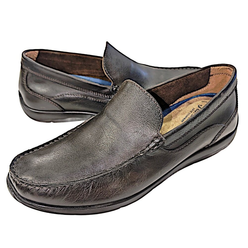 Florsheim CONLAN VENETIAN Brown Leather Loafers Shoes Men's Size 10.5  11891-201